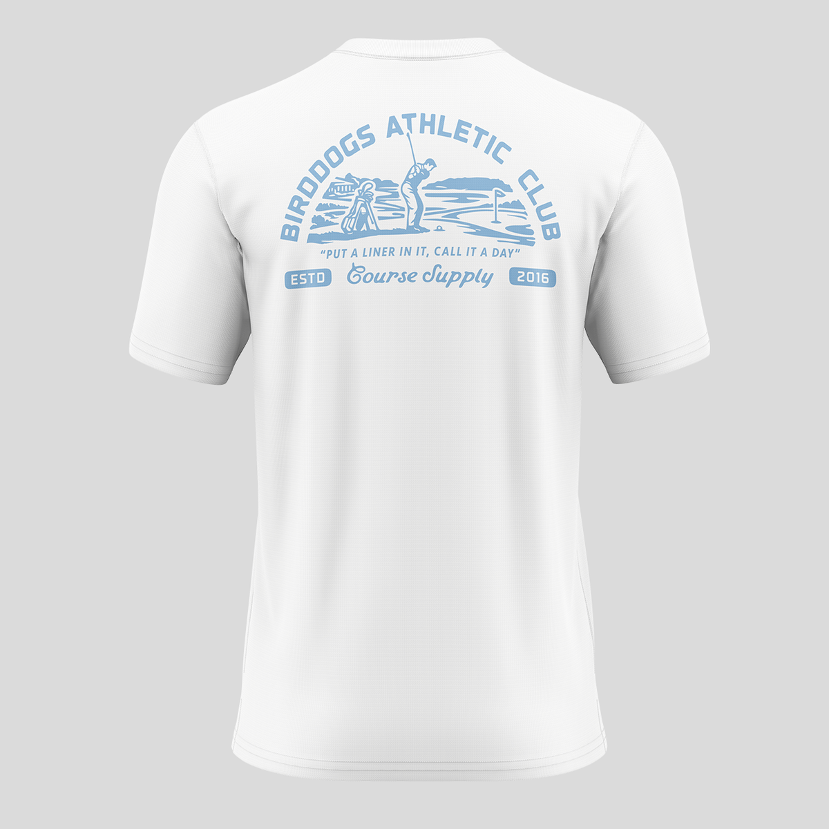 White Athletic Club Tech Tee